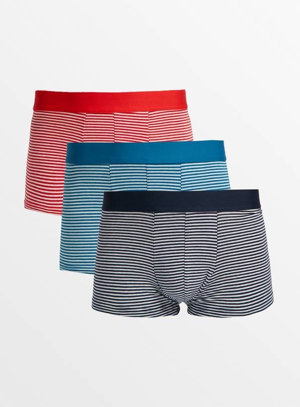 Striped Hipsters 3 Pack  XXL